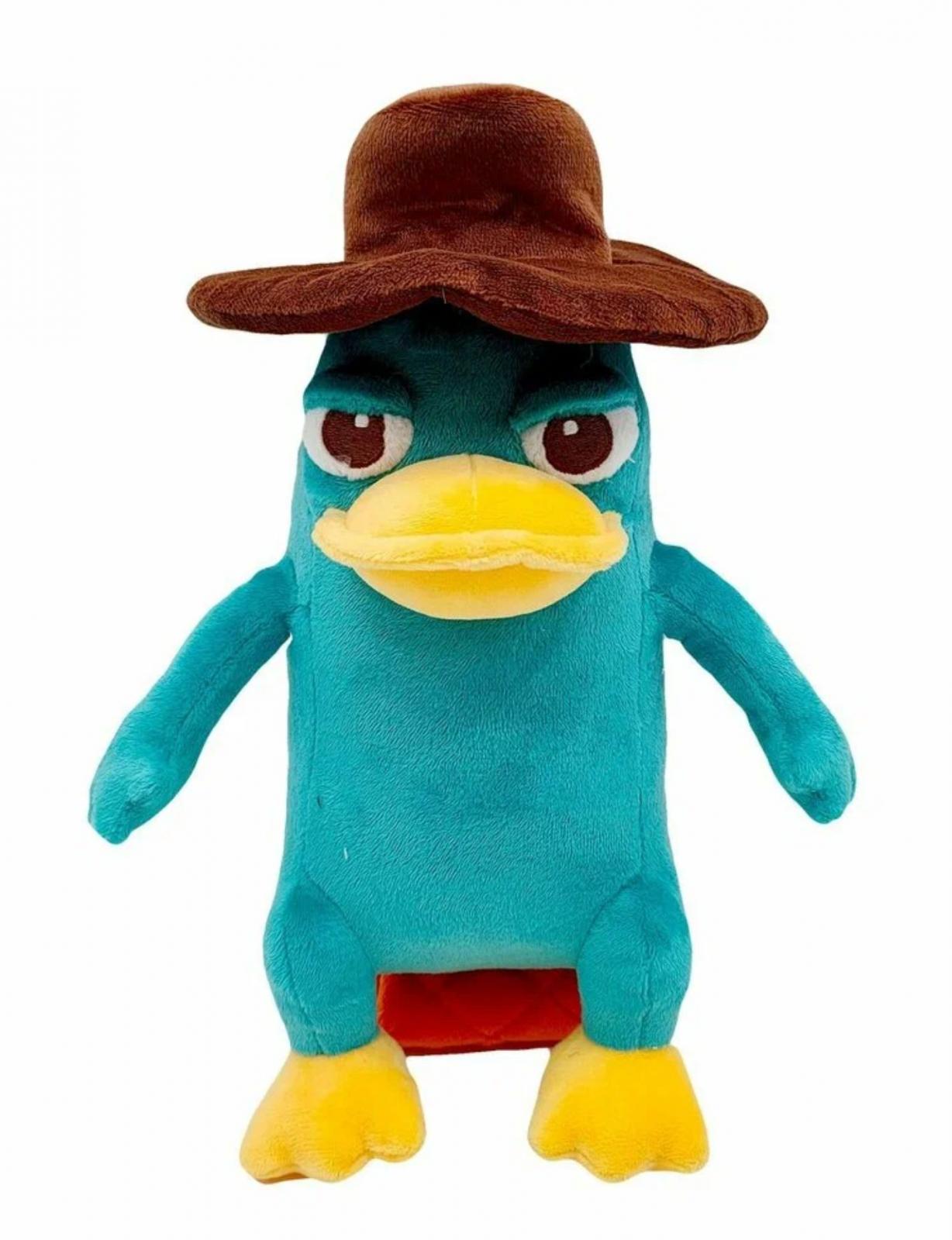 The Perry Duckling figurine from Phineas and Ferb